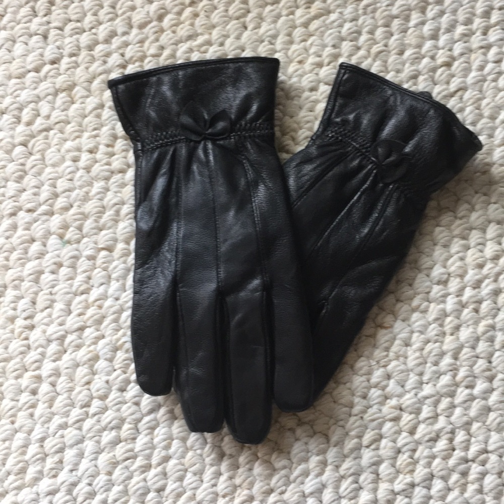 Leather thinsulate Winter Gloves
